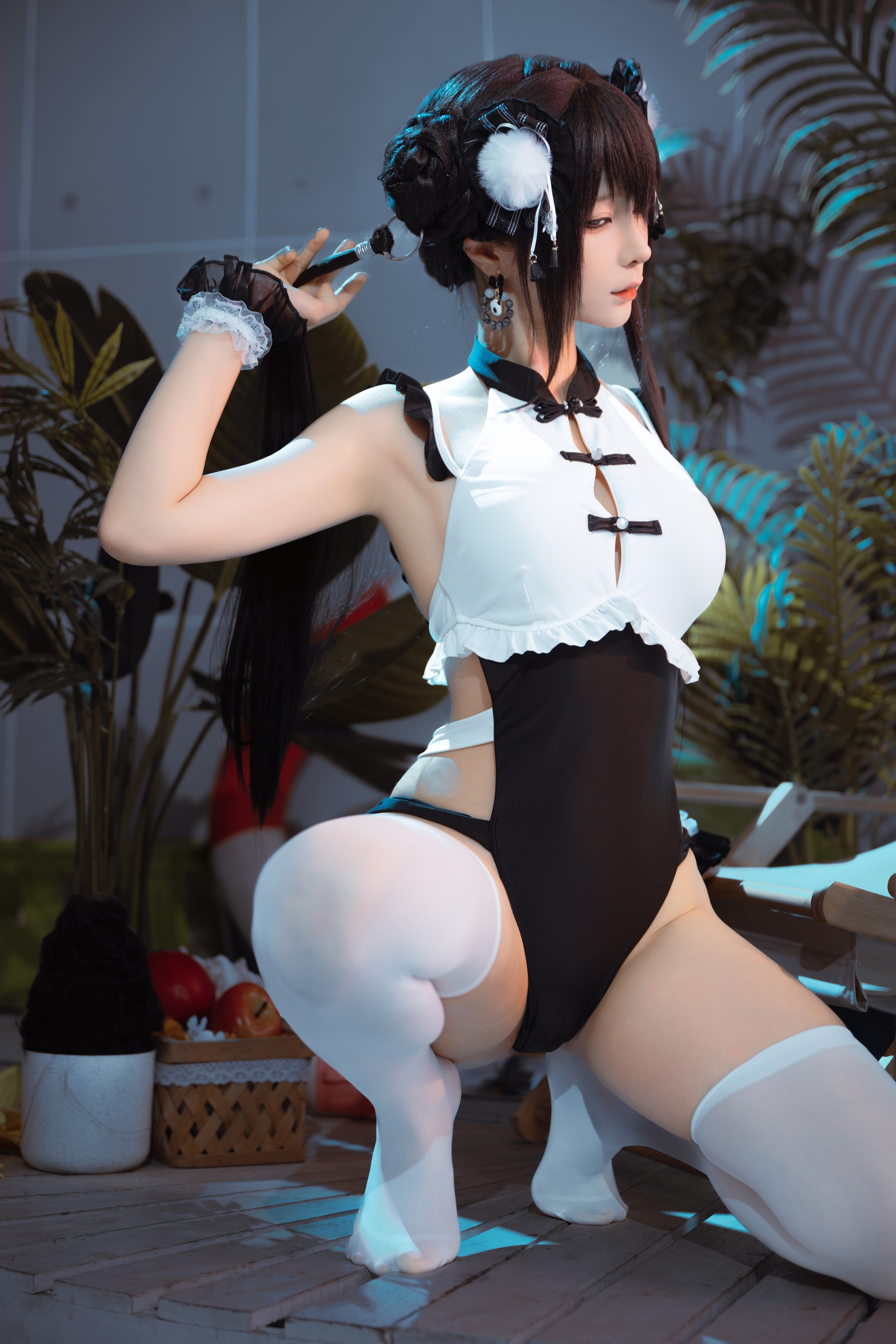 蠢沫沫 – NO.357 熊猫娘 [105P]-XikXak